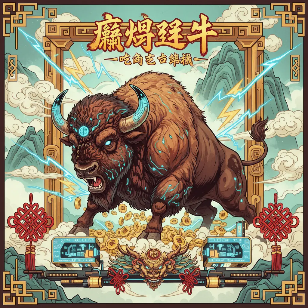 吃角子老虎機 - 瘋狂野牛