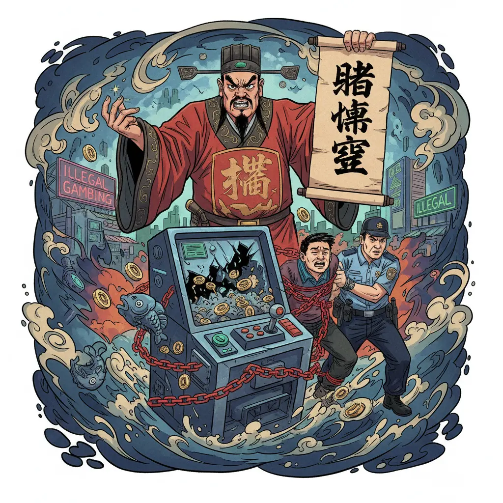 捕魚機 - 賭博罪