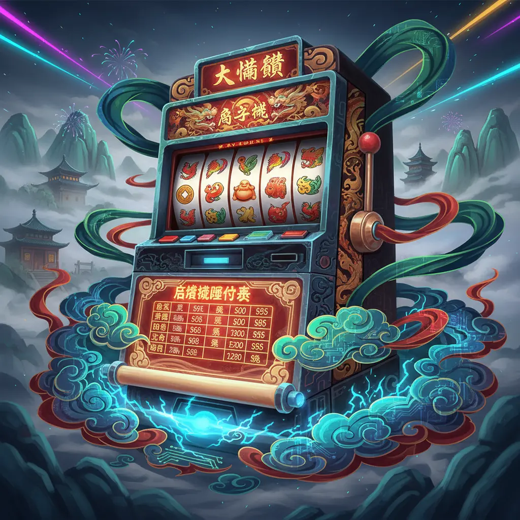 老虎機賠付表 - 角子機