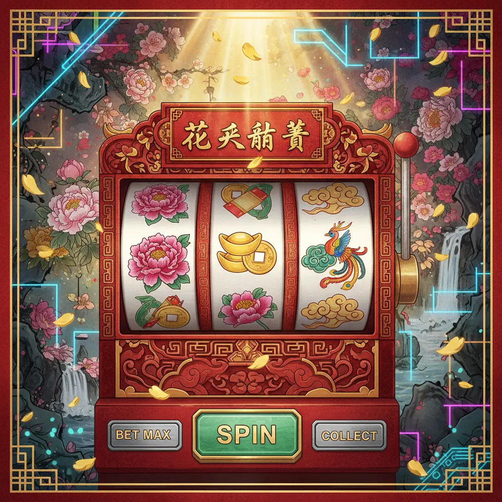 吃角子老虎機 - 花開富貴