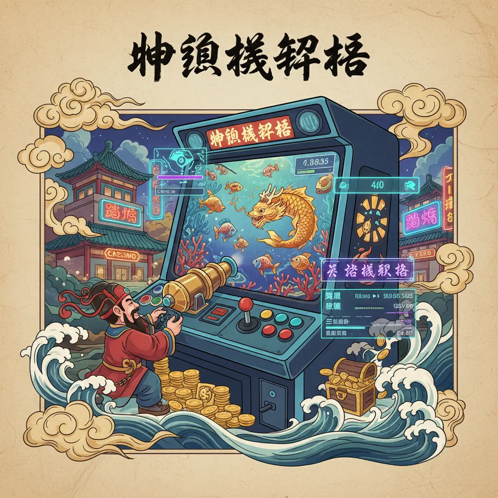 賭場老虎機攻略 - 捕魚機