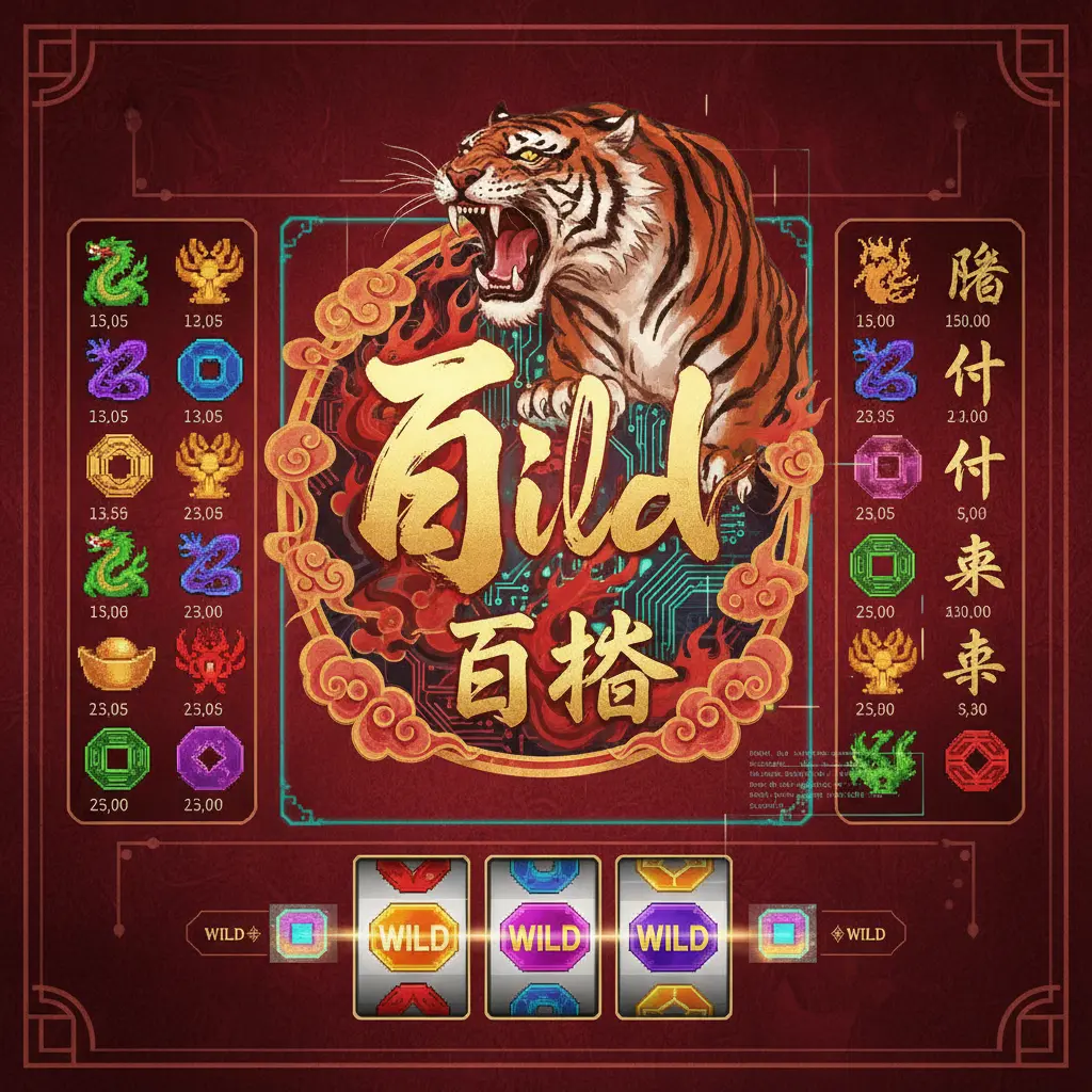 老虎機賠付表 - Wild百搭