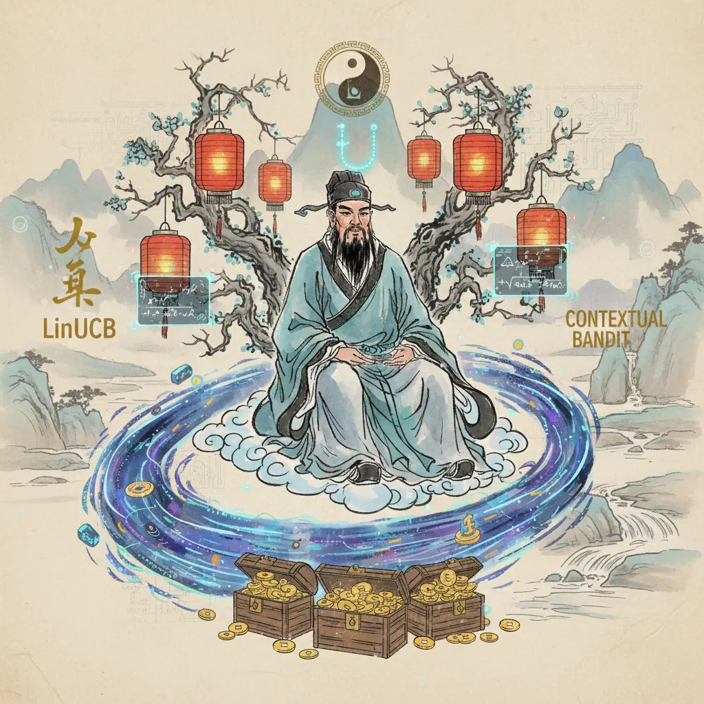 contextual bandit - LinUCB