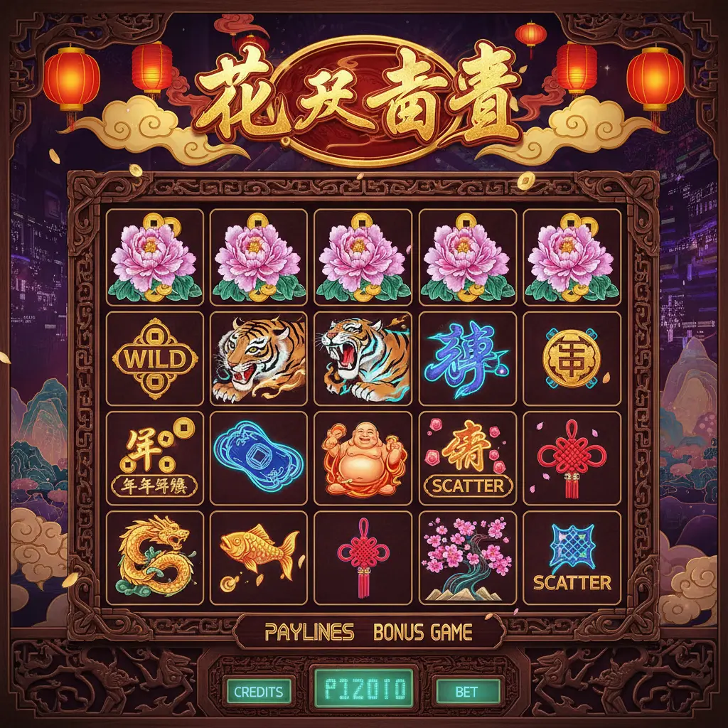 老虎機賠率表 - 花開富貴